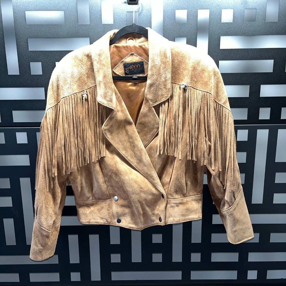 g4000 Western Style Suede Jacket